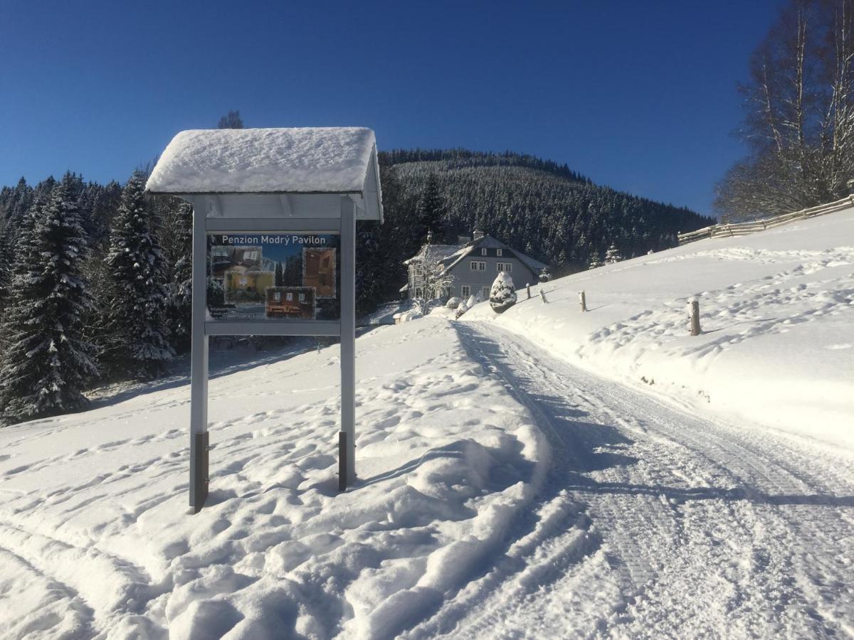 Penzion Modry Pavilon Dolní Malá Úpa エクステリア 写真